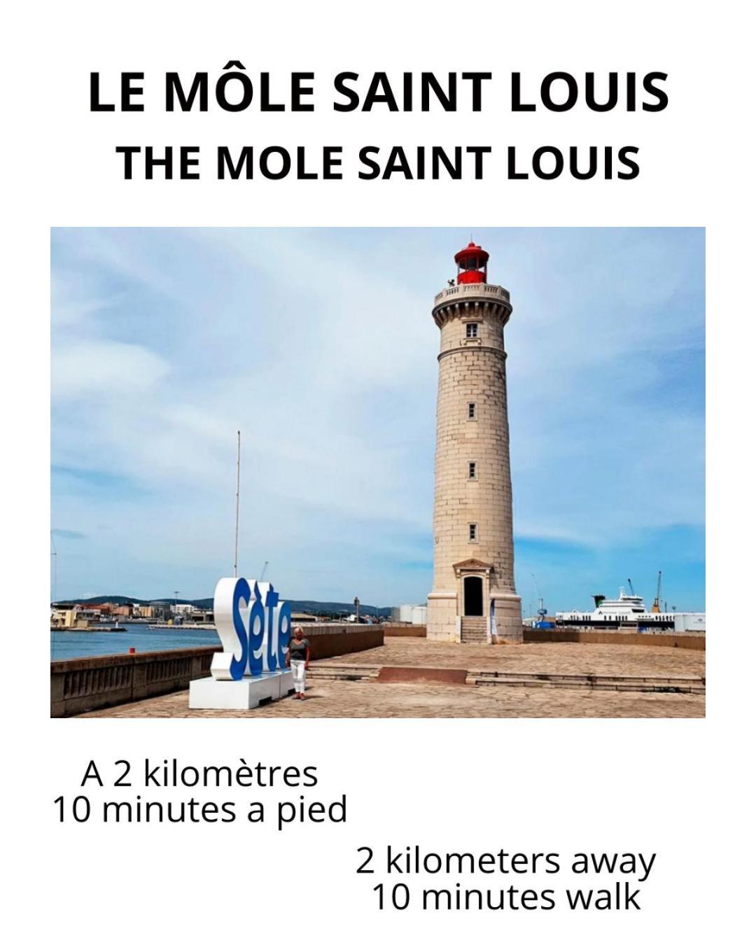 L' Oursin Appartement Sète Buitenkant foto